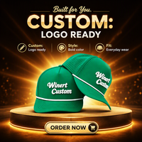 Casquette de baseball sportive imperméable avec logo en caoutchouc personnalisé, perforations laser, 5 panneaux, pour hommes