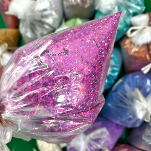 Purpurina de Poliéster al por Mayor, 1 Kilo, Purpurina Extra Fina Mixta para Uñas y Manualidades Navideñas, Muestra Gratis - Product Image 3