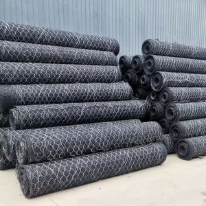 Direct Factory of Heavy Gauge PVC <strong>Gabion</strong> Mesh Roll Used for Rockfall Protection Netting Slope Protection <strong>Fence</strong> - Product Image 6