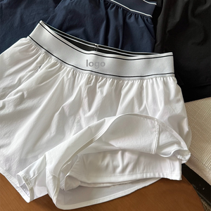 Shorts de sport <span class=keywords><strong>2</strong></span>-<span class=keywords><strong>en</strong></span>-<span class=keywords><strong>1</strong></span> respirants et élastiques pour <span class=keywords><strong>femme</strong></span> de marque de luxe – Idéal pour la course, le yoga et le cyclisme - Product Image 5