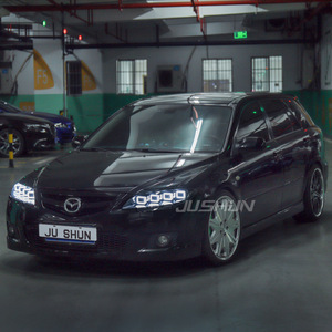 Ensemble de phares Mazda 6 avec feux de jour à LED et clignotants séquentiels, modèle 2003-2015 - Product Image 2