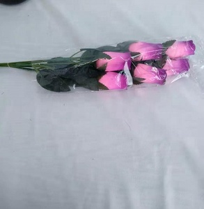 Roses Artificielles en <span class=keywords><strong>Bois</strong></span>, Grandes Fleurs avec Feuilles, en Gros à Vendre - Product Image 5