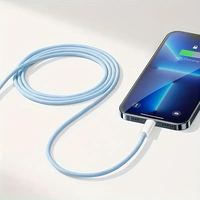 Câble de données USB Type C vers Type C tressé en nylon 3A à charge rapide et coloré, modèle 2026, en promotion