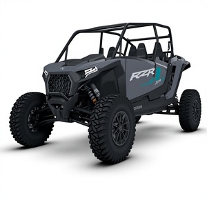 รถเอทีวี RZR 4 2026 แบบซ้อนทับกัน โครงเหล็กสีดำ สำหรับขับขี่บนพื้นที่ขรุขระ - Product Image 1
