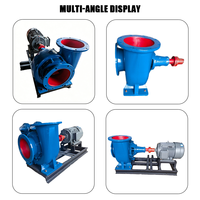 Pompe à flux mixte amortie aux vibrations série HW pour l'alimentation en eau des canaux et les projets de stockage d'eau
