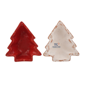 เชิงเทียนไม้ทำด้วยมือพร้อมดีไซน์แบบไขว้สำหรับเทียนที่ทำจากไม้ธรรมชาติ - Product Image 3