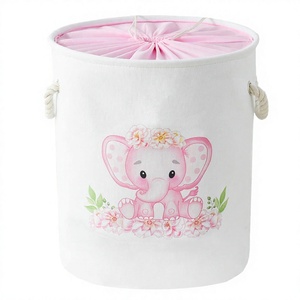 Panier à linge pliable en toile écologique de haute qualité, taille M, pour ranger les jouets d'enfants, nouveauté 2024 - Product Image 2