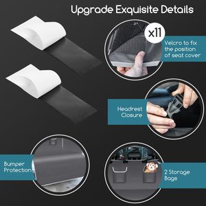 Nobleza universale cane stivale auto protezione sedile antiscivolo impermeabile Oxford materiale lavabile durevole - Product Image 2