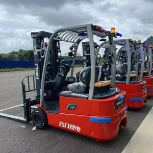 הלי מלגזה קטן מחסן עזר צר מלגזה 1.6 קטן 1.8 2.0 טון 3 גלגל ליתיום חשמלי מלגזה - Product Image 1