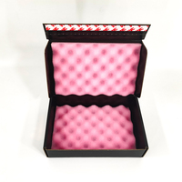Grande boîte d'expédition en carton ondulé personnalisable stratification mate en tissu Mayte à fermeture éclair noire pour l'emballage de crème pour le visage personnalisé