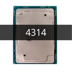 Silver 4314 CPU Ice Lake 16 Cores 2.4 GHz 24MB L3 Cache LGA4189 135W CD8068904655303 SRKXL Server Processor