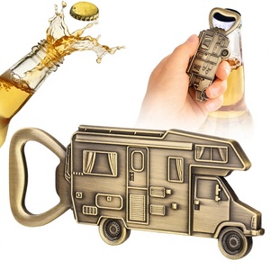 Décapsuleur vintage en alliage de zinc pour camping-car, ouvre-bouteille pour camping-car, cadeau pour les amateurs de camping et les propriétaires de VR, pour les amateurs de bière - Product Image 3
