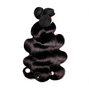 Cheveux humains vierges brésiliens, ondulés, en paquet unique, non traités, Remy, pour tissage - Product Image 4
