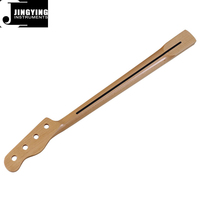2024 Jingying Music Guitar Necks Series,4 cordes 20 frettes en érable canadien Manche de guitare basse électrique