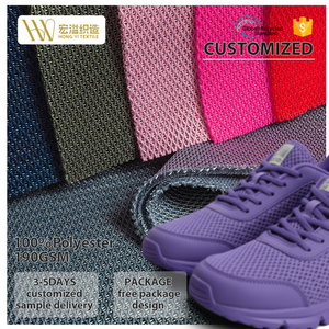 <span class=keywords><strong>Tissu</strong></span> en maille 3D respirant et anti-humidité 100 % polyester pour empeignes et semelles de chaussures d'<span class=keywords><strong>extérieur</strong></span>, fourni par l'usine (ODM) - Product Image 1
