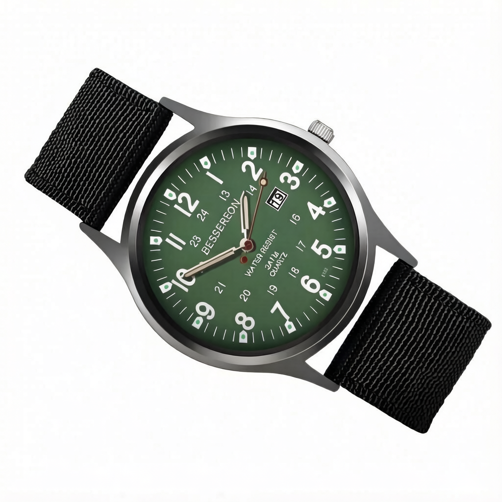 Montre homme cadran blanc