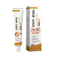 Crème anti-rides au venin d'abeille OEM, hydratante, éclaircissante, pour les ridules, vente en gros, crème anti-rides pour le visage 20G