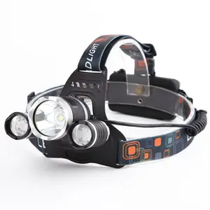 RTS Portable USB Rechargeable Zoom Lights Powerful Waterproof Emergency Head Lamp Four Modes Led Head Lamp Torch Headlamp