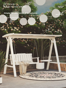 All'aperto Multi-persona Internet-famose altalene: rock per <span class=keywords><strong>adulti</strong></span> all'aperto, in stile cortile 3 persone altalene appese in legno - Product Image 3