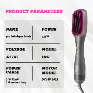 Peine Alisador de Cabello Profesional Dsp con Revestimiento Cerámico, Herramienta de Peinado para Uso en Seco y Húmedo - Product Image 3