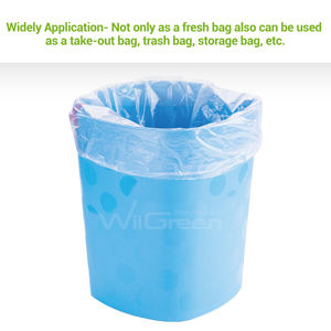 ถุงเก็บอาหารทำจากพลาสติก HDPE ย่อยสลายได้เป็นมิตรต่อสิ่งแวดล้อม - Product Image 6