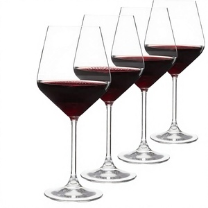 Verres à vin colorés en borosilicate faits à la main de 240 ml, sans plomb, à pied, pour vin rouge et blanc, réutilisables, vente en gros - Product Image 2