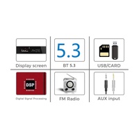 Amplificateur de sonorisation portable DSP avec carte plug-in pour chariot, pour audio et vidéo domestique et accessoires