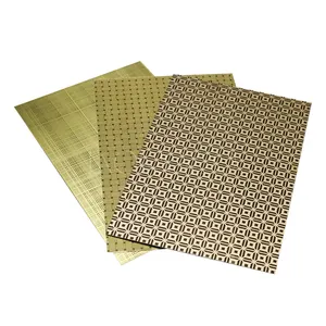 AISI304 8K Spiegel Edelstahl platte vergoldetes Blech für Decken-und Aufzugs tür blech