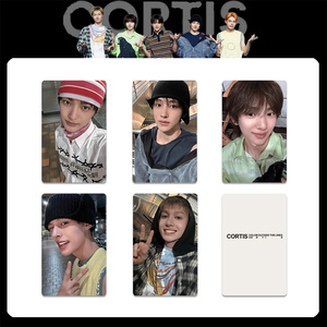 JUHOON KEONHO MARTIN Fans Collection Brillant Photocard Fans Cadeau Kpop CORTIS 5 Pcs/set HMV WVS Stage Card Impression HD - Product Image 2