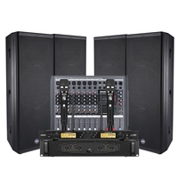 Système audio avec enceintes 600W 45Hz-20kHz, nouveau design, pour activités de plein air, DJ, discothèque, usage professionnel