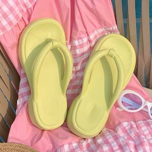 XIXITIAO personalizado interior moda nube sólida verano <span class=keywords><strong>piscina</strong></span> playa deslizamiento zapatilla chanclas oro rosa - Product Image 5