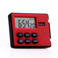 Temporizador digital electrónico personalizado para cocina, cuenta atrás electrónica con despertador