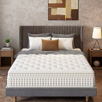 Matelas traditionnel simple de 1,8 m, confortable, hypoallergénique, pliable, épaisseur 25 cm, pour l'école, l'appartement, l'hôtel, la chambre à coucher