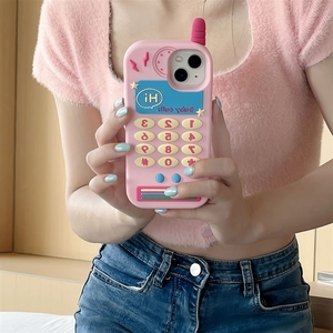 Coque de téléphone portable mignonne en trois dimensions, adaptée aux modèles 14 Pro Max, 12, 11, 13, style japonais et coréen pour filles - Product Image 3