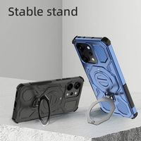 Étui multifonctionnel avec béquille magnétique pour OPPO Reno 13/14 Pro/K12S & iQOO Z10 Turbo - Anti-chute