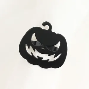 Spooky Halloween Napkin Rings With Black Pumpkins Bats And Spider Web For Party Table Decor