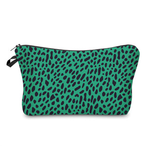 Custom Logo Animal Print Cosmetic <b>Bag</b> Zipper Makeup Pouch Foldable Travel <b>Toiletry</b> Case for <b>Women</b> - Product Image 4