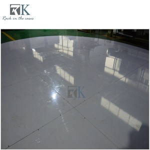 Vente en gros d'usine : Piste de danse portable ronde blanche avec bords en aluminium pour mariages et fêtes - Product Image 6