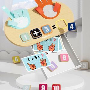 Juguetes Matemáticos para Contar con los Dedos, Enseñanza de Educación Temprana para Niños de 3+ Años, Montessori para Niños Pequeños - Juguete Educativo para Aprender Números - Product Image 4