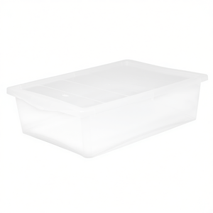 Caja de Almacenamiento Spring Sl Gris 550x390x150mm, Material PP Moldeado por Inyección, Diseño Minimalista para Organizar el Hogar y la Oficina - Product Image 3