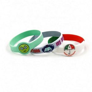 สายรัดข้อมือซิลิโคนกีฬาแบบกำหนดเองลดราคาสุดฮอต กันน้ำ ของพรีเมี่ยมสำหรับโปรโมชั่น - Product Image 3