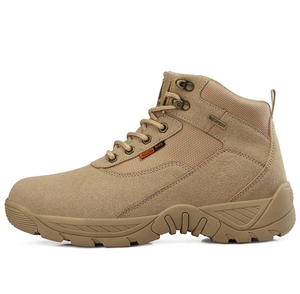 Bottes de randonnée en daim noir DF2020, chaussures de trekking en plein air, stock 39 - 47 - Product Image 2