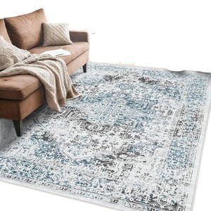 Tapis Bohème Rectangulaire Wan Xinlong, Résistant aux Taches, Motif Géométrique, Tapis de Salon, Tapis de Table Basse - Product Image 2
