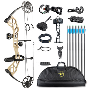 Arc à poulies pour débutants TOPOINT ARCHERY, débutant, 31 pouces, arc de chasse et ensemble de flèches, DL19-30 pouces, DW19-70 livres, kits d'arc à poulies, OEM/ODM - Product Image 1