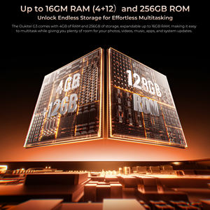 OUKITEL G3 teléfono resistente 6300mAh batería IP68 certificado 16(4 + 12)GB 256GB directo de fábrica versión global teléfono resistente - Product Image 2