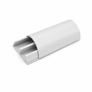 Goulotte de câblage extrudée en aluminium blanc 6063-T5 pour la protection électrique - Product Image 1