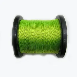 Double colored darcon Fly Fishing Backing Line Super Slim super strong Yellow and black 20lb 30lb, bulk 2,000m/spool B10