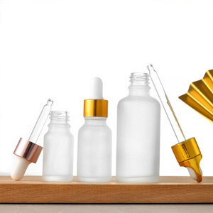 Hot bán 5ml 10ml 15ml 20ml 30ml 50ml 100ml Frosted <span class=keywords><strong>Glass</strong></span> tinh dầu Chai Thủy Tinh Huyết thanh dầu Chai nhỏ giọt - Product Image 4