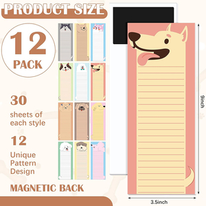 Notas Adhesivas con Diseños de Animales de Dibujos Animados, Papel Autoadhesivo Perfumado, Mensajes Creativos, Premios de Papelería para Niños, Diseños Personalizables - Product Image 3