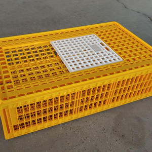 <span class=keywords><strong>Cage</strong></span> de <span class=keywords><strong>transport</strong></span> de volaille en plastique pliable pour poulet canard oie - Product Image 2